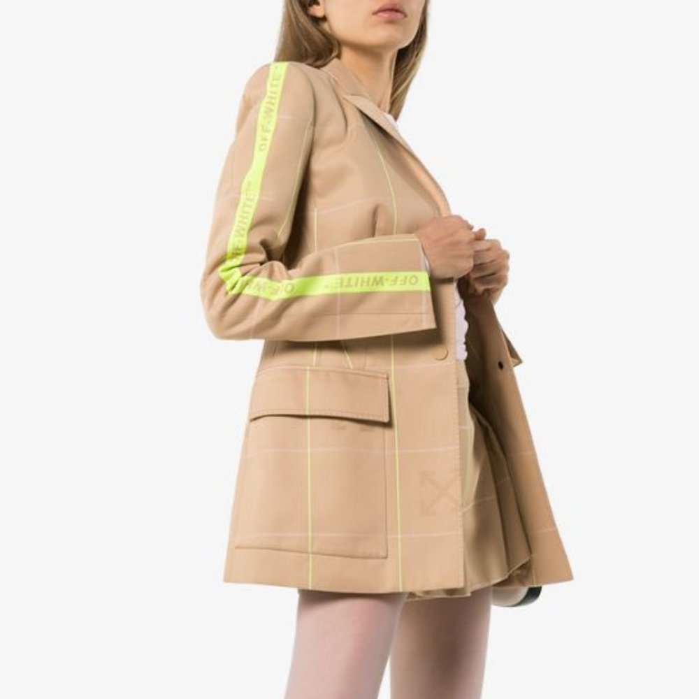OFF- WHITE Khaki Blazer